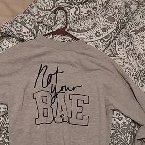Not your bae sweater